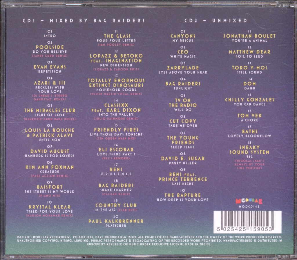 Various Artists - Modular Presents Leave Them All Behind 4 - Double Cd