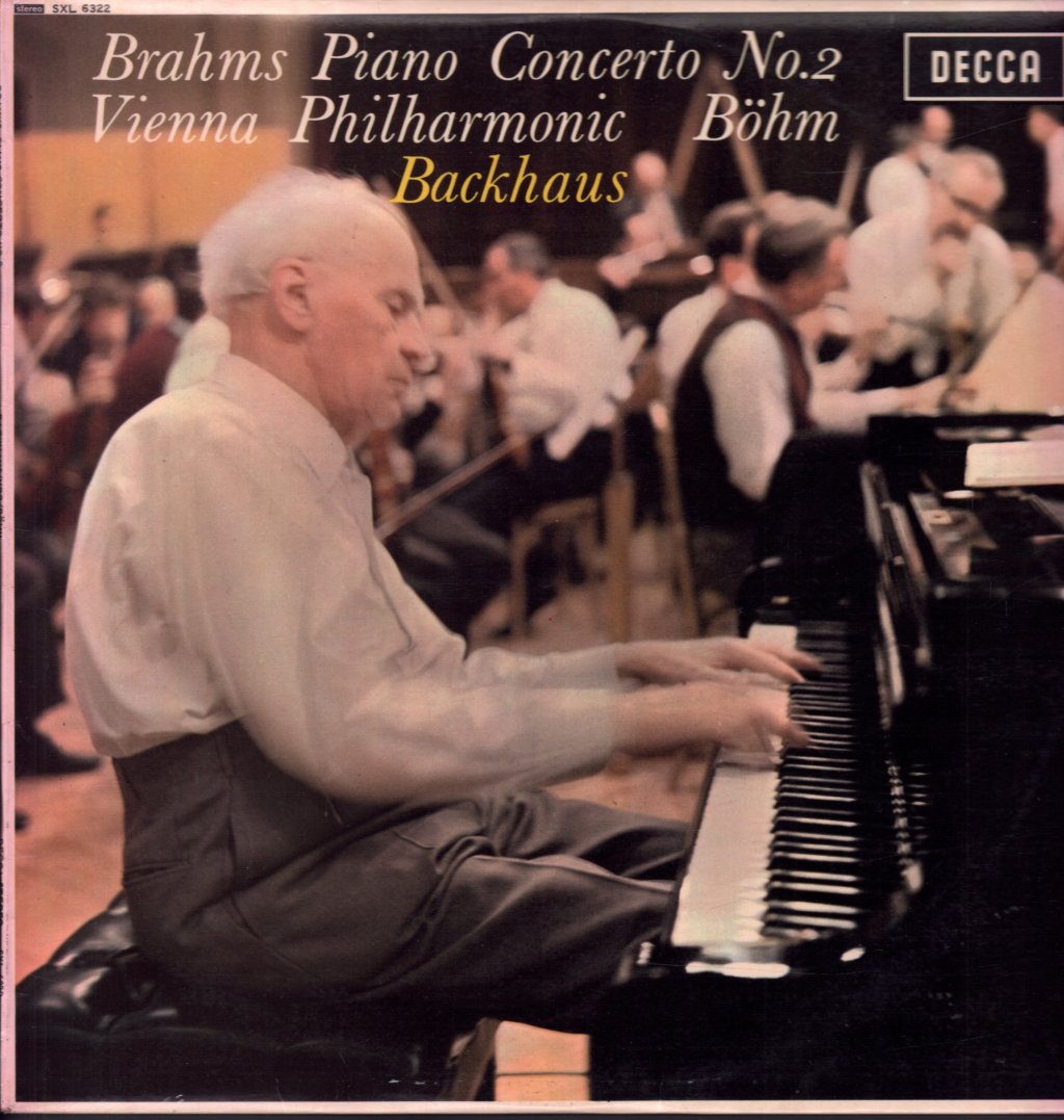 Vienna Philharmonic Orchestra - Brahms Piano Concerto No.2 - Lp