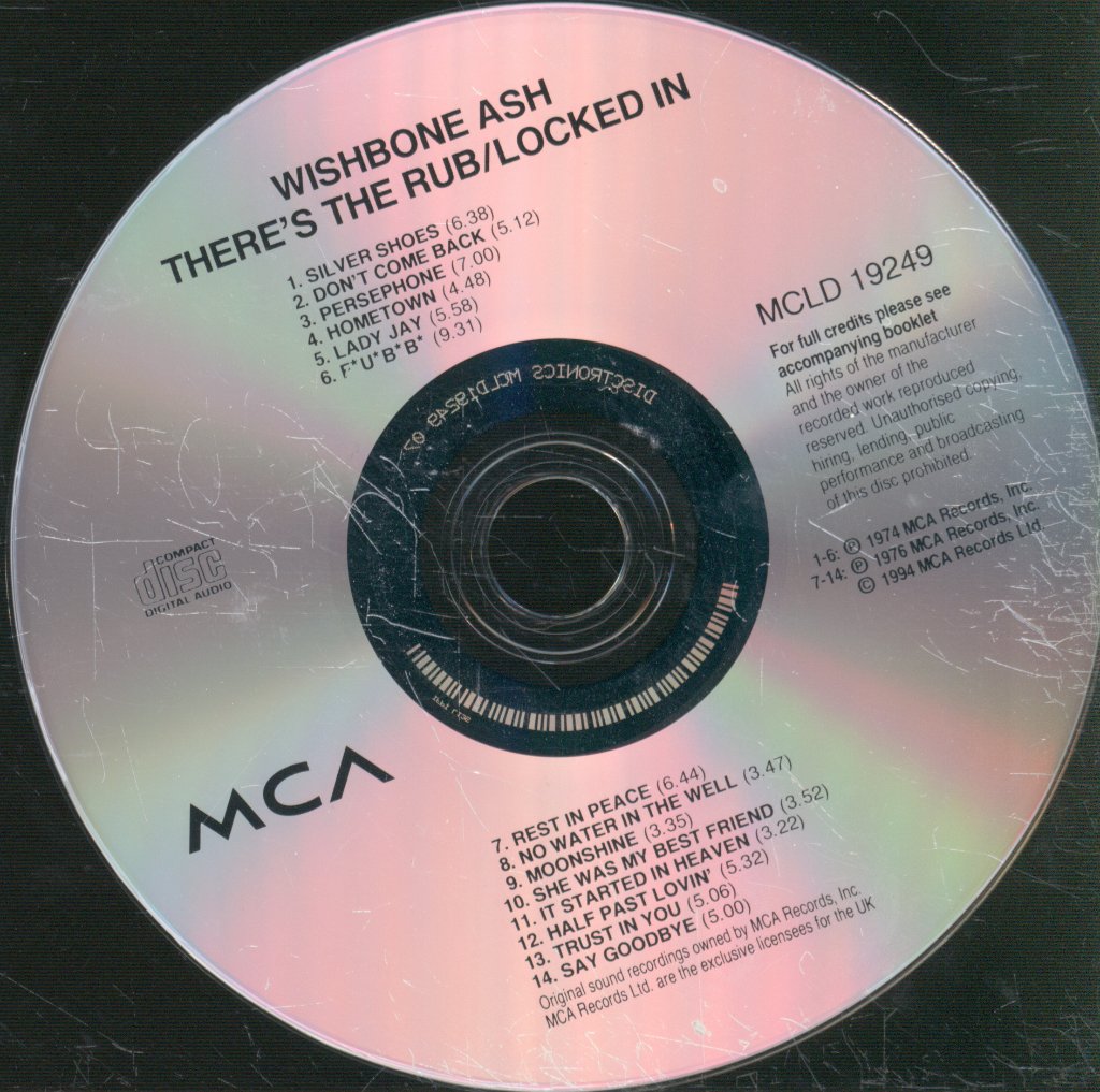 Wishbone Ash - There's The Rub 🕂 Locked In - Cd