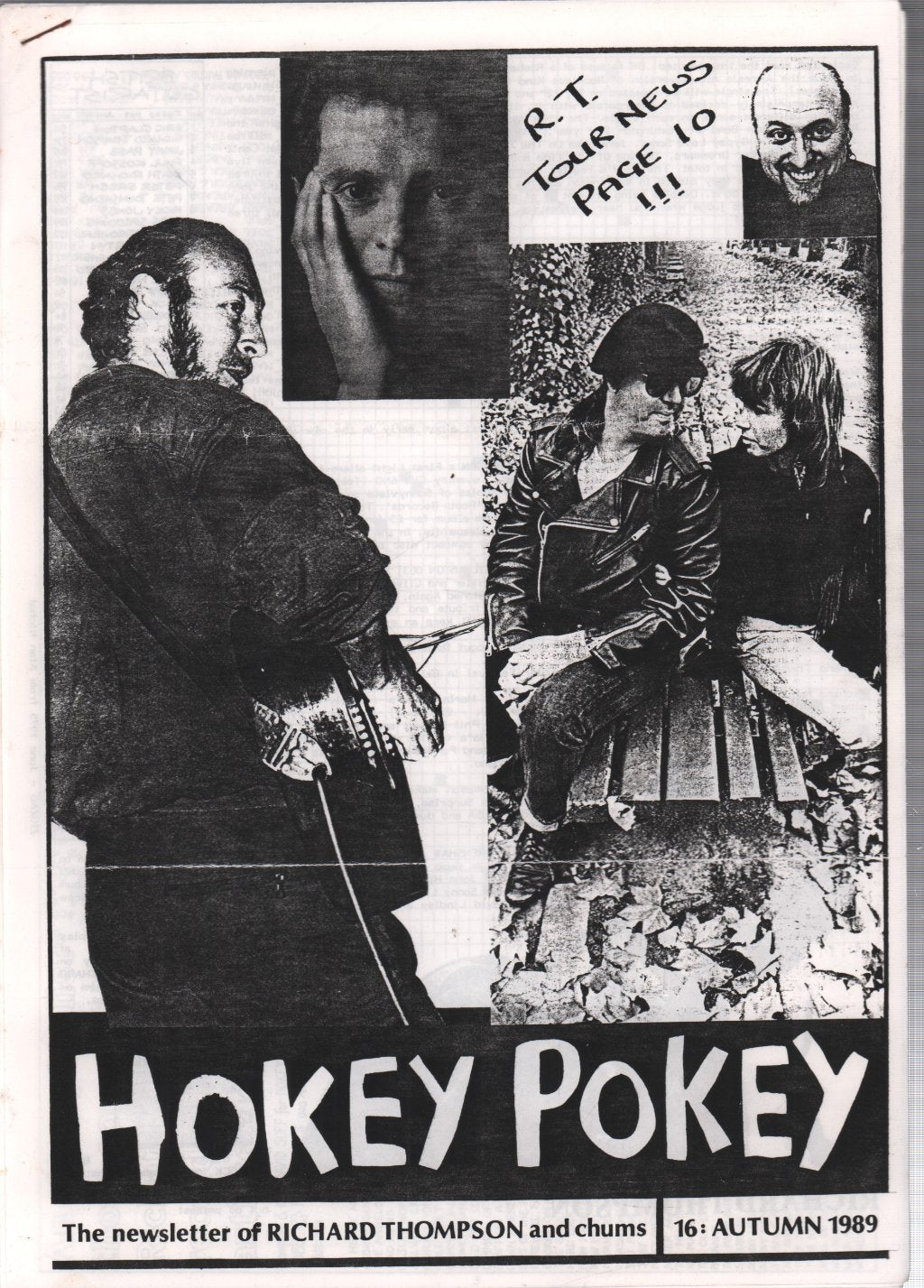 Richard Thompson - Hokey Pokey 16 - Autumn 1989 - Fanzine