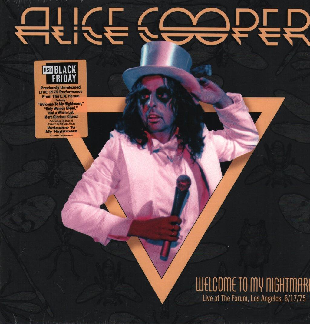 Alice Cooper - Welcome To My Nightmare Live At the Forum, Los Angeles, 6/17/75 - Double Lp