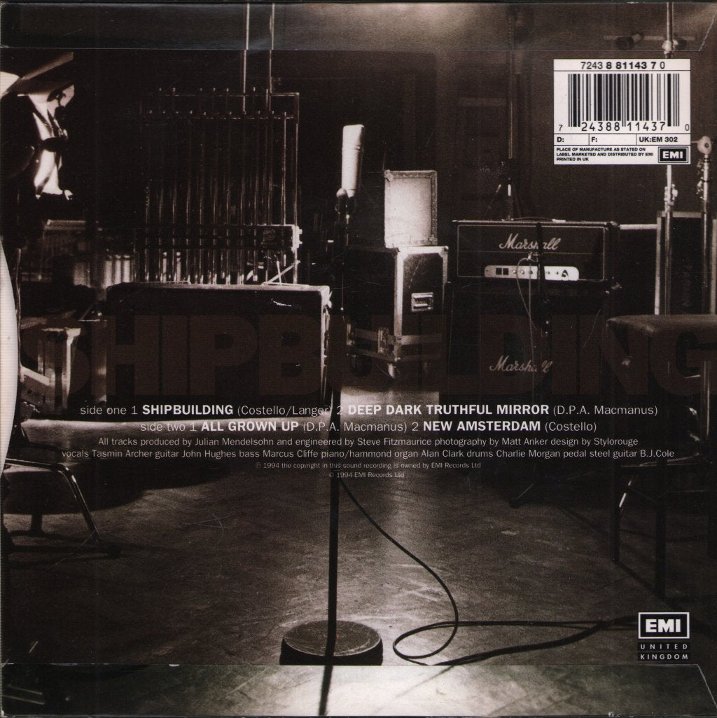 Tasmin Archer - Shipbuilding - 7 Inch