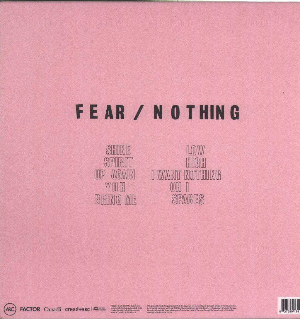 Belle Game - Fear/Nothing - Lp