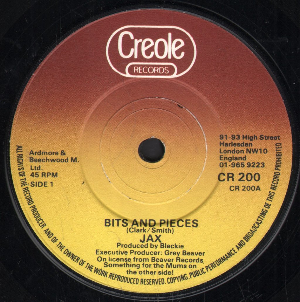 Jax - Bits And Pieces - 7 Inch