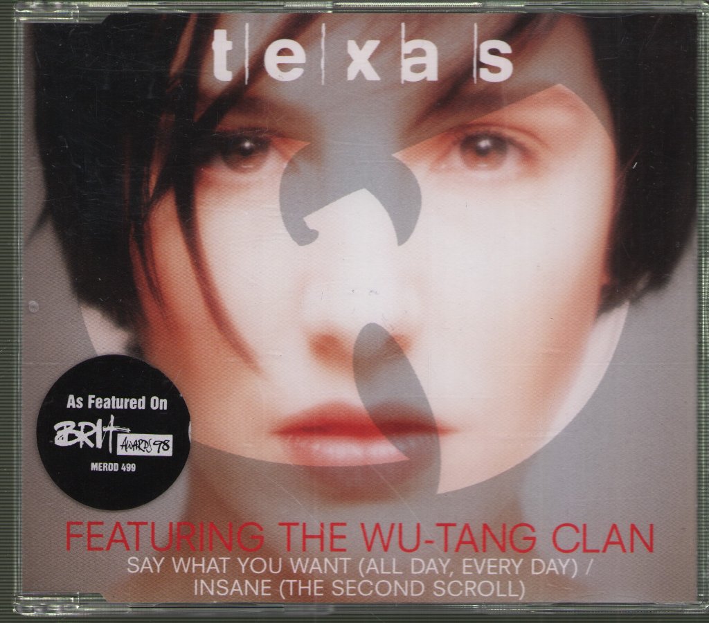Texas Featuring The Wu Tang Clan - Say What You Want - Cd