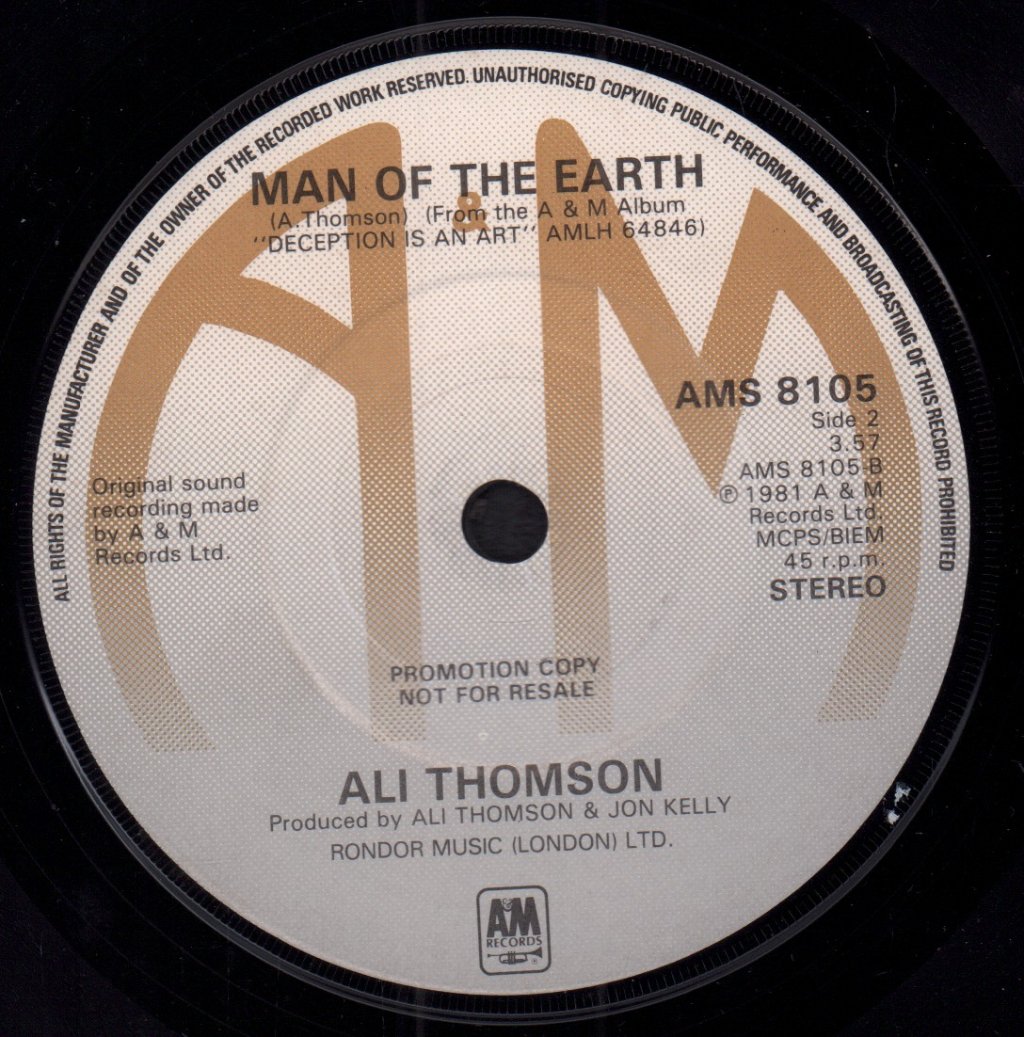 Ali Thomson - Foolish Child - 7 Inch