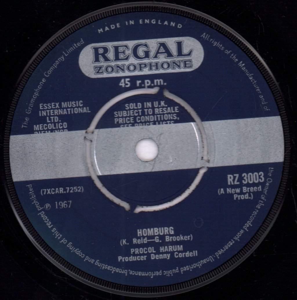 Procol Harum - Homburg - 7 Inch