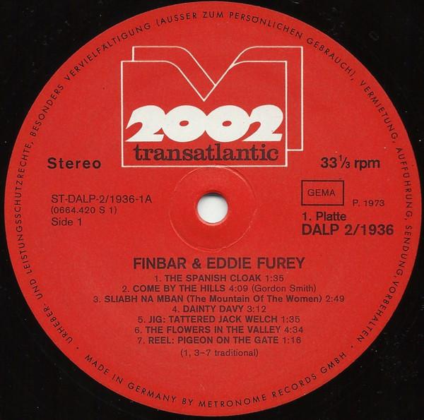 Finbar And Eddie Furey - Finbar & Eddie Furey Album Vol. 2 - Double Lp