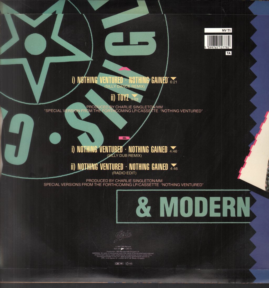 Charlie Singleton And Modern Man - Nothing Ventured Nothing Gained - 12 Inch