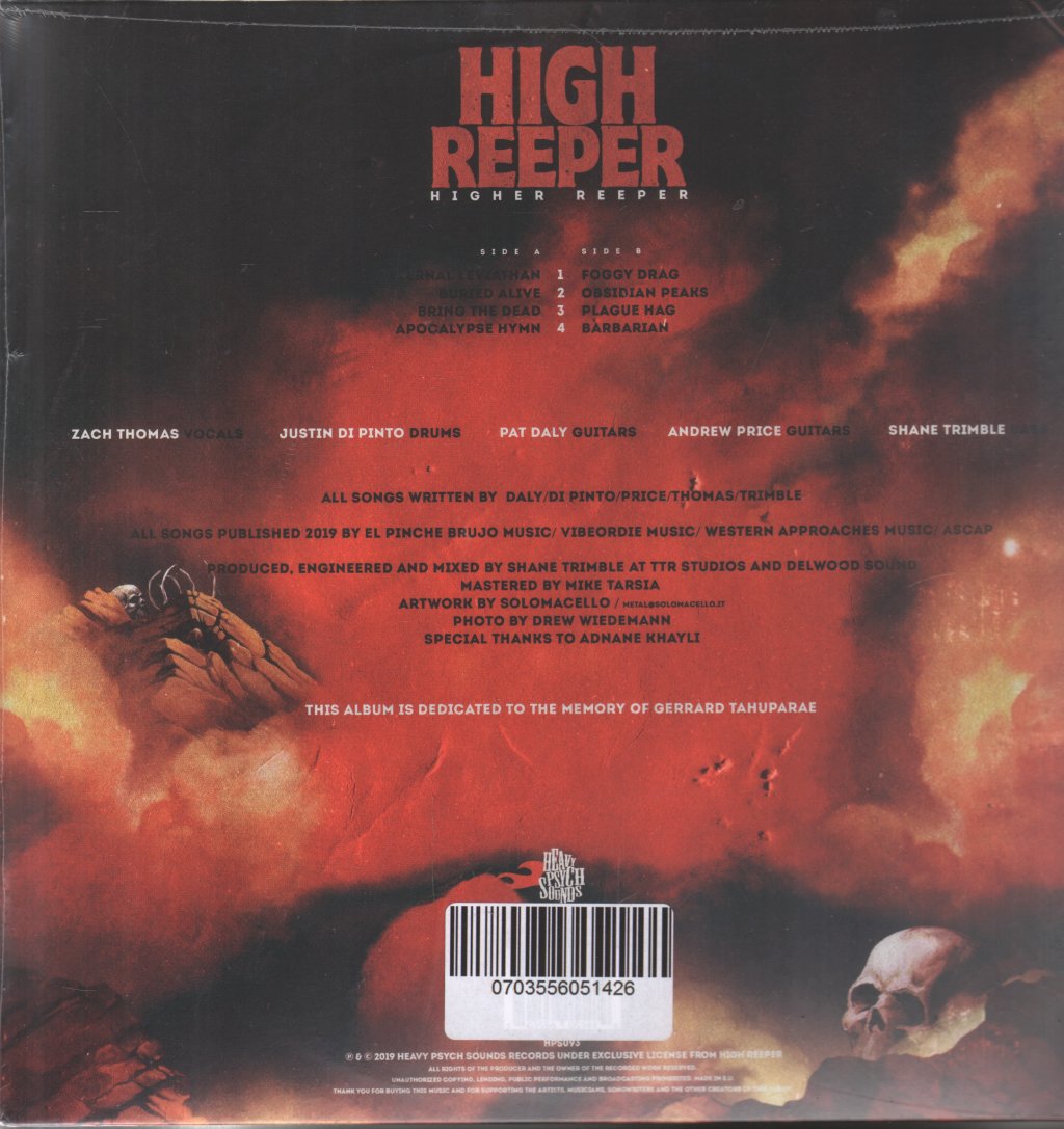 High Reeper - Higher Reeper - Lp