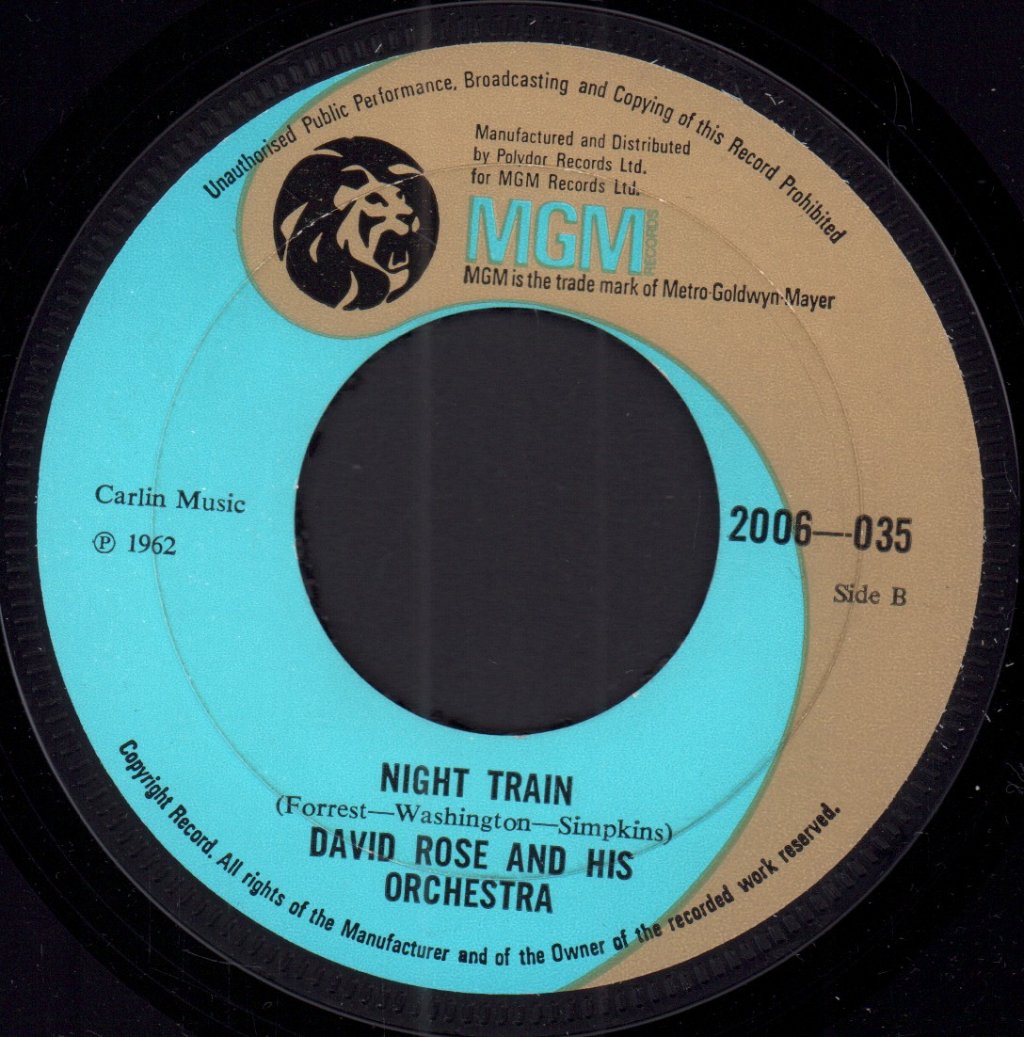 David Rose And His Orchestra - Stripper - 7 Inch