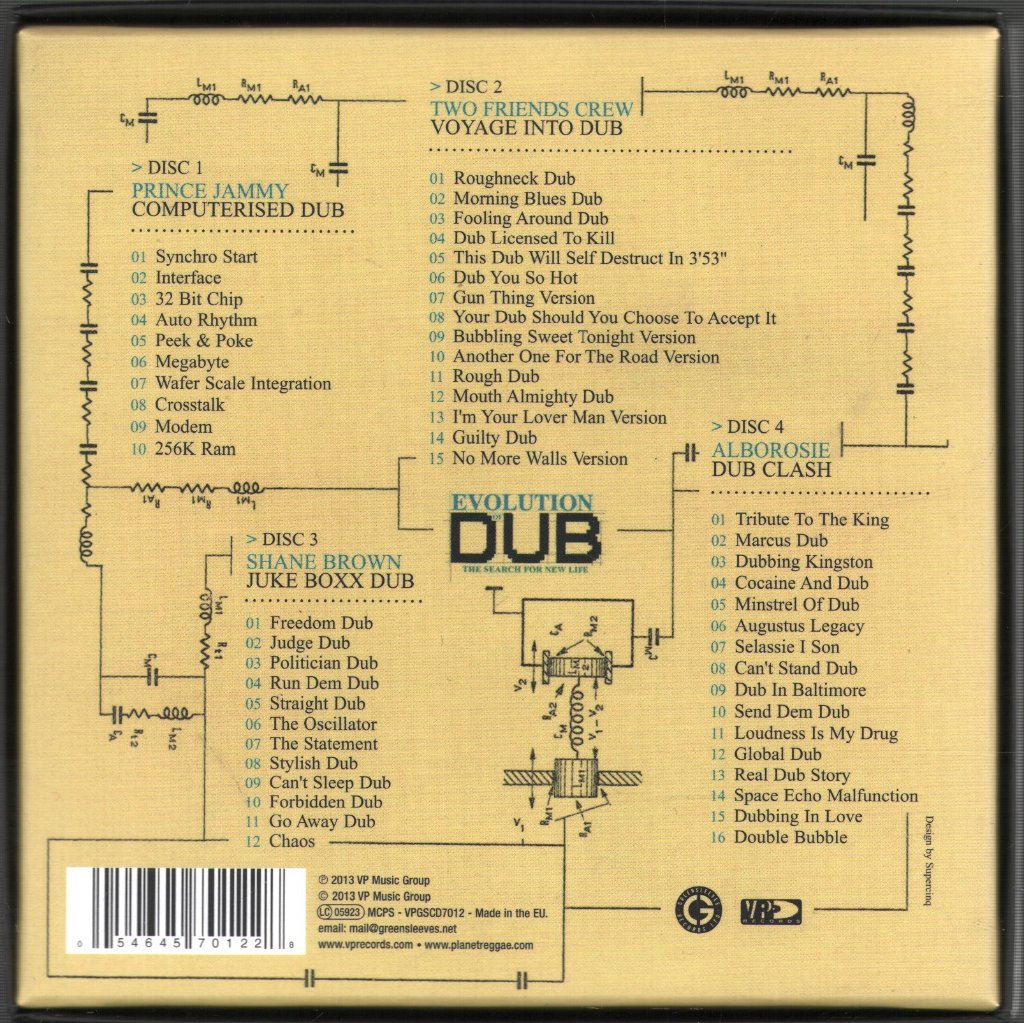 Various Artists - Evolution Of Dub Volume 8: The Search For New Life - Double Cd