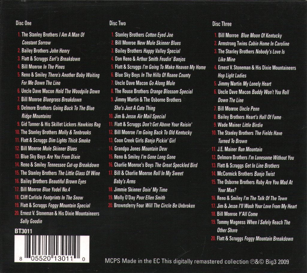 Various Artists - Totally Essential Bluegrass - Cd Set