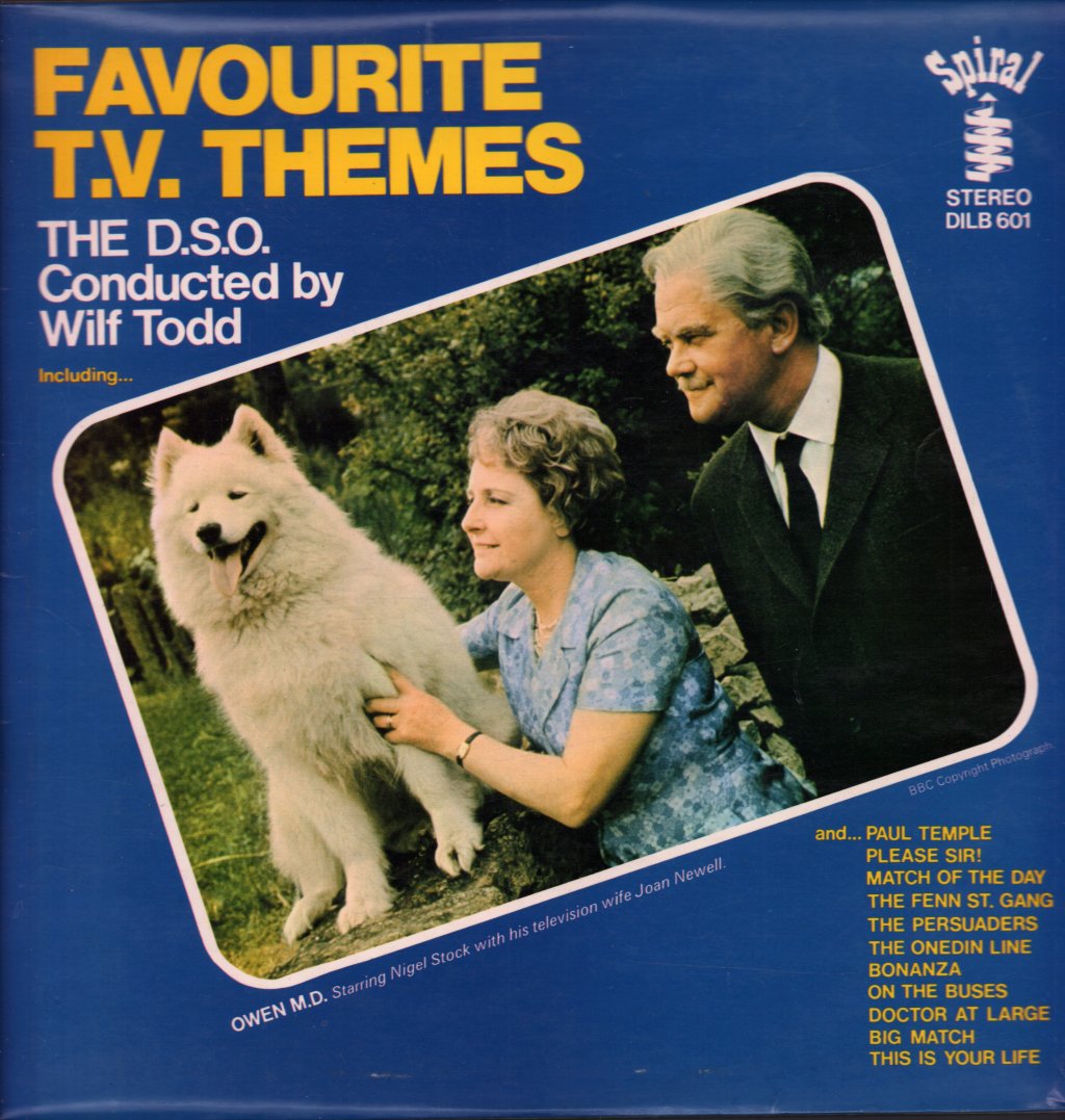 d.s.o. (ditchburn studio orchestra) - Favourite Tv Themes - Lp
