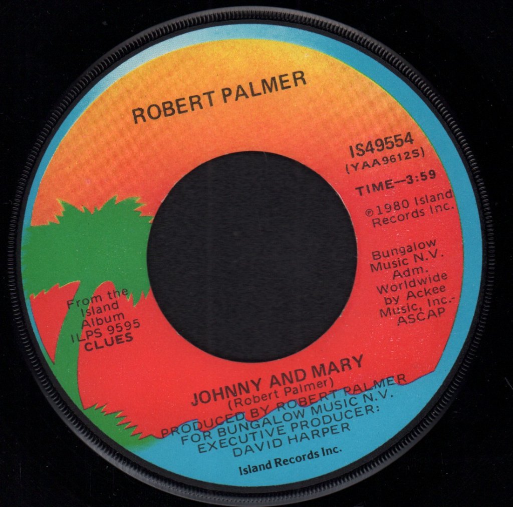 Robert Palmer - John And Mary - 7 Inch