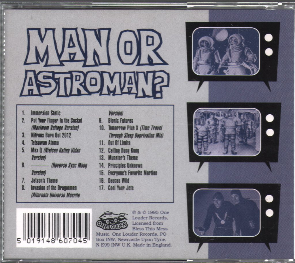 Man Or Astro-Man? - Intravenous Television Continuum - Cd
