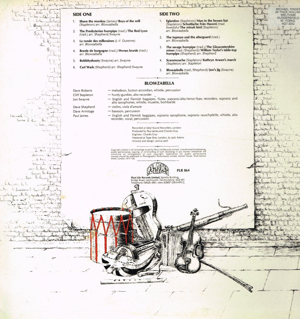 Blowzabella - Bobbityshooty - Lp