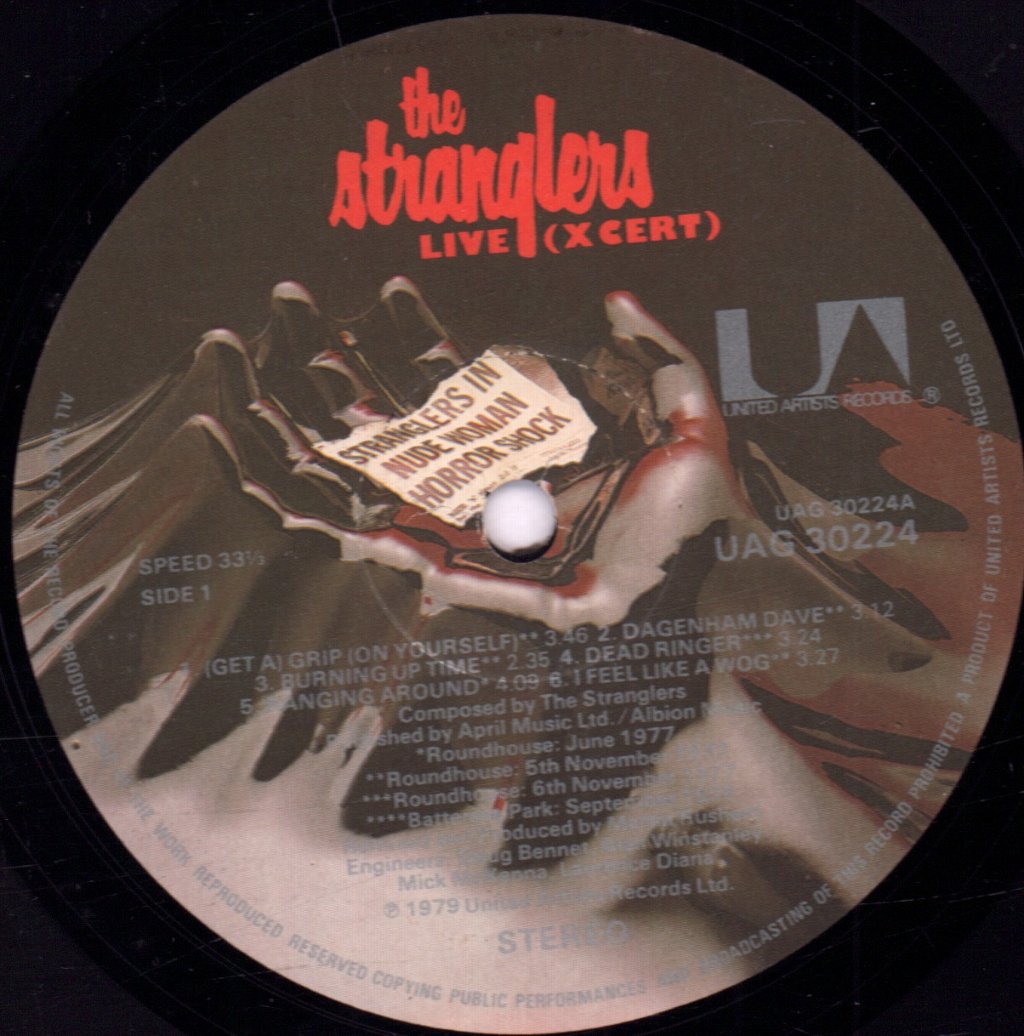 Stranglers - Live (X Cert) - Lp