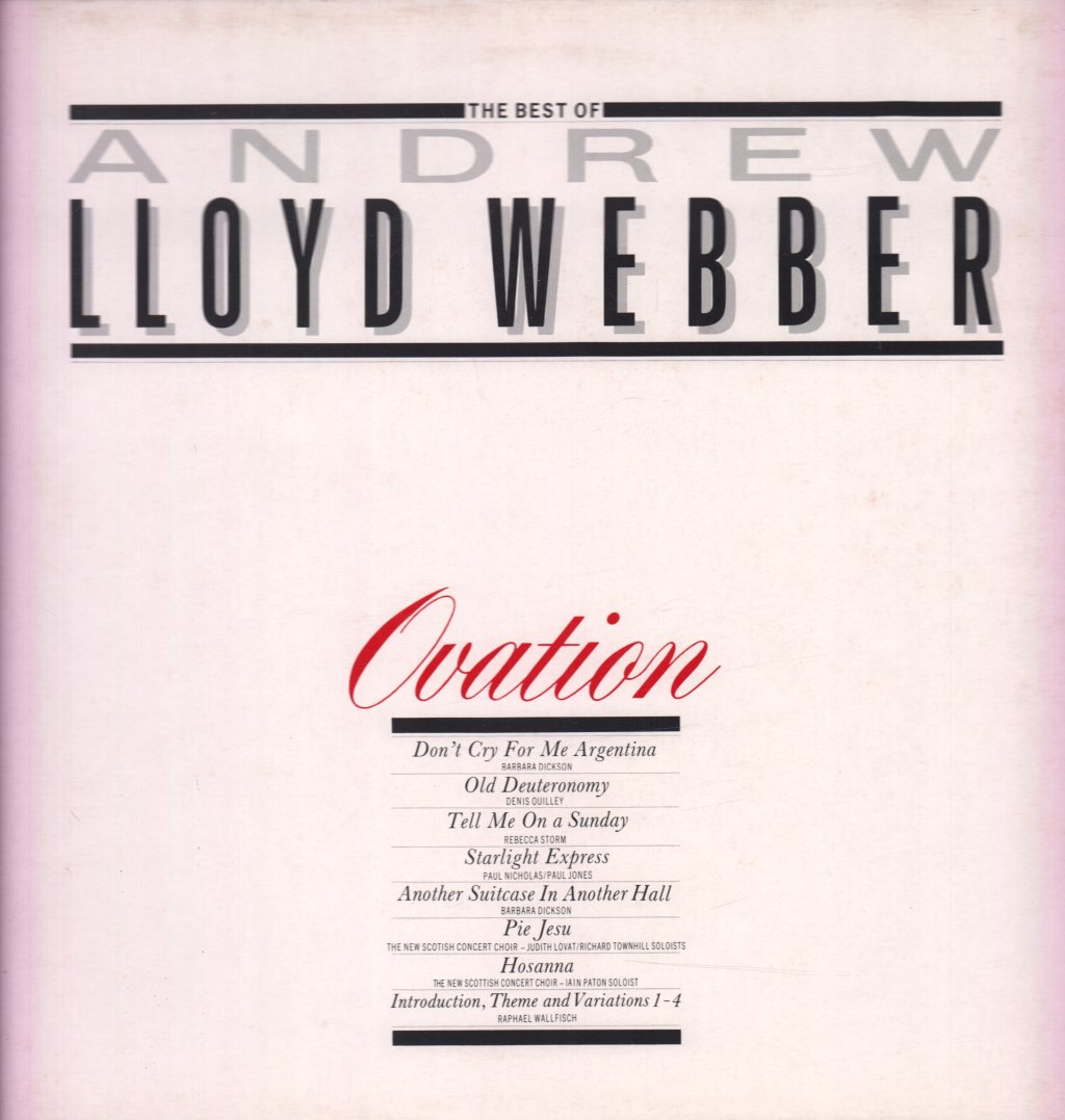 Andrew Lloyd Webber - Ovation - Lp