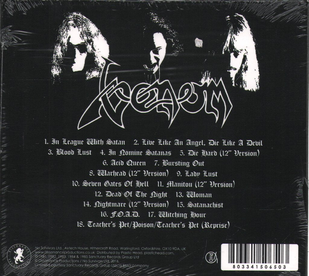 Venom - Seven Gates Of Hell: The Singles - Cd
