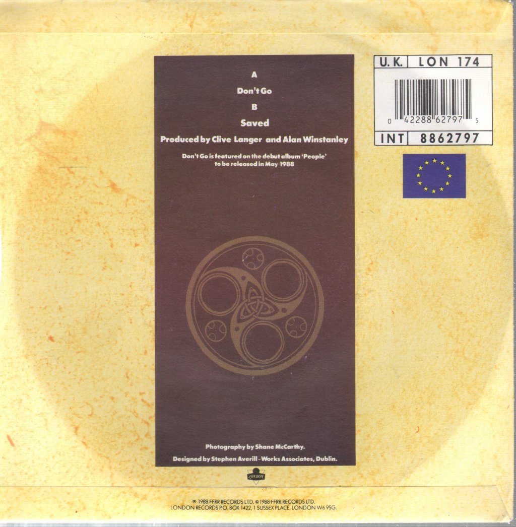 Hothouse Flowers - Don't Go - 7 Inch