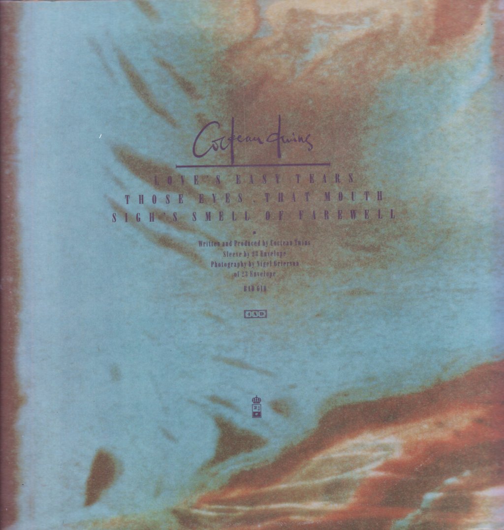 Cocteau Twins - Love's Easy Tears - 12 Inch