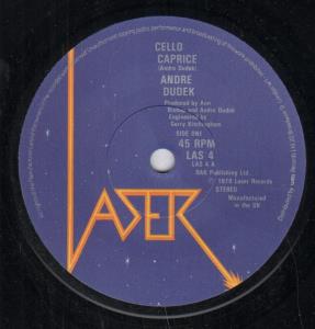 Andre Dudek - Cello Caprice - 7 Inch