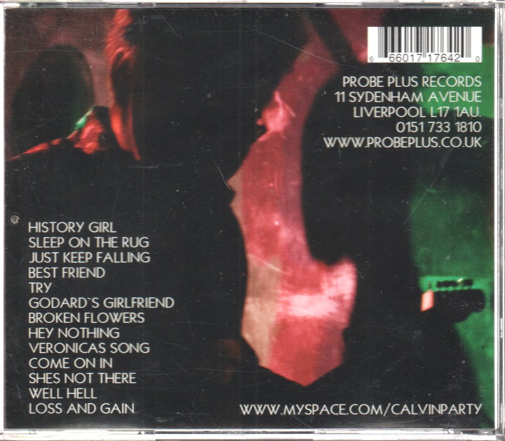 Calvin Party - Godard's Girlfriend - Cd