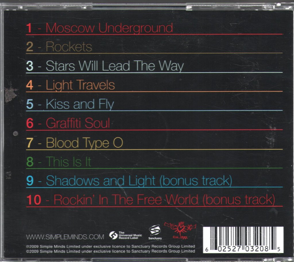 Simple Minds - Graffiti Soul - Cd