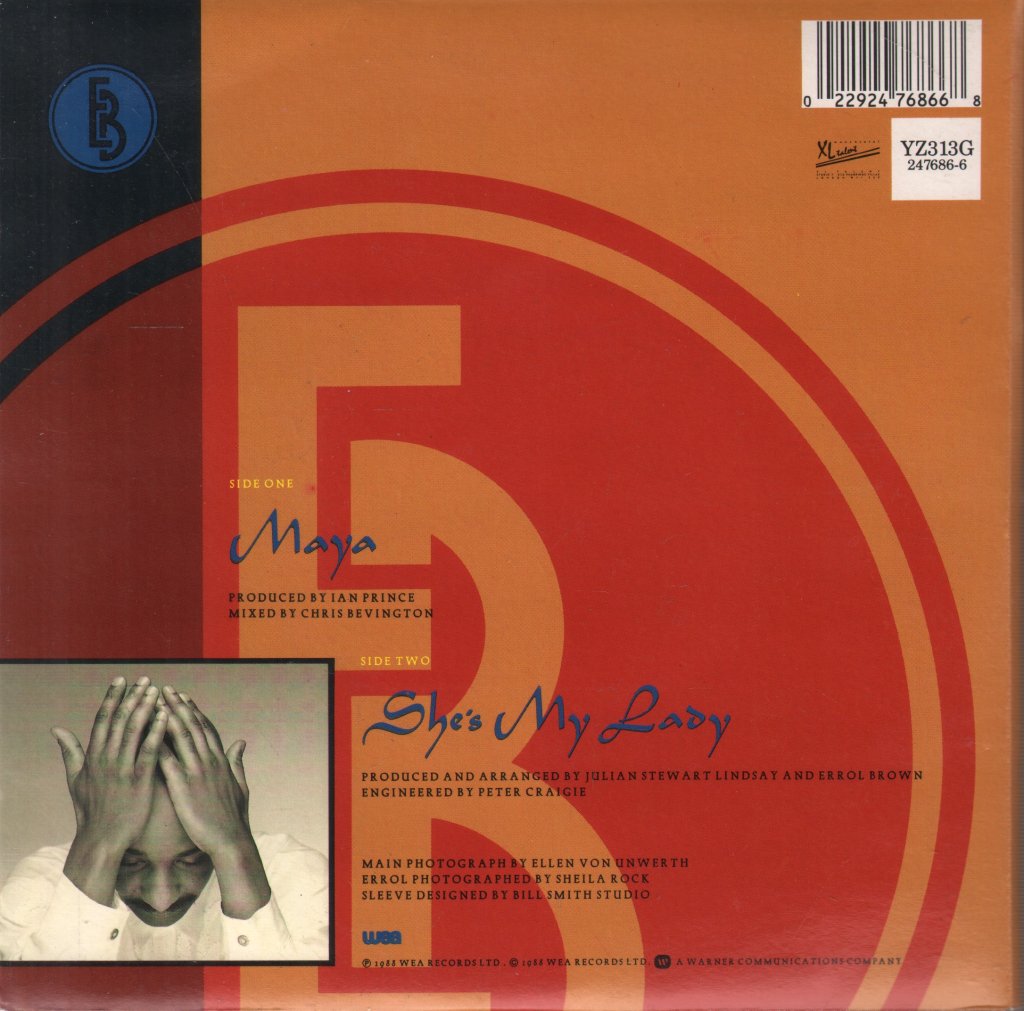 Errol Brown - Maya - 7 Inch