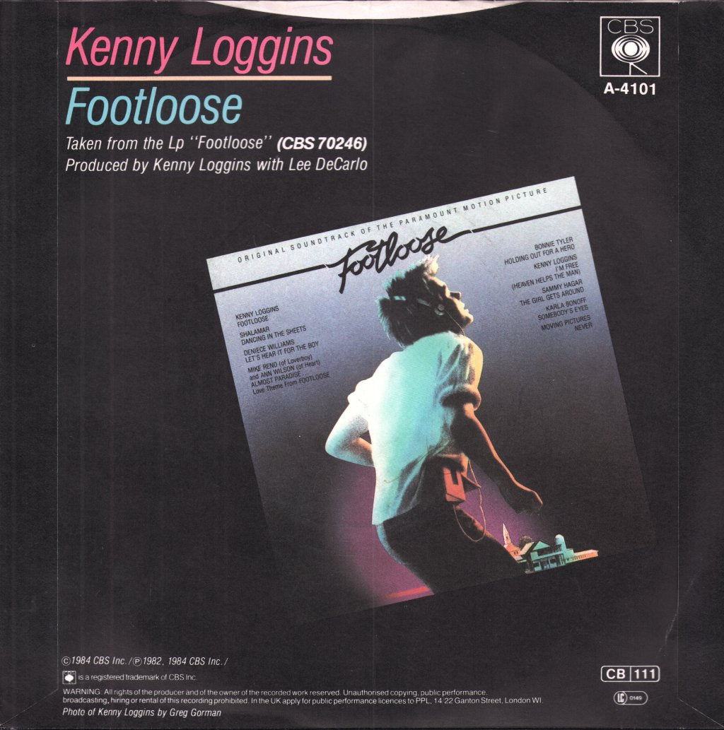 Kenny Loggins - Footloose - 7 Inch