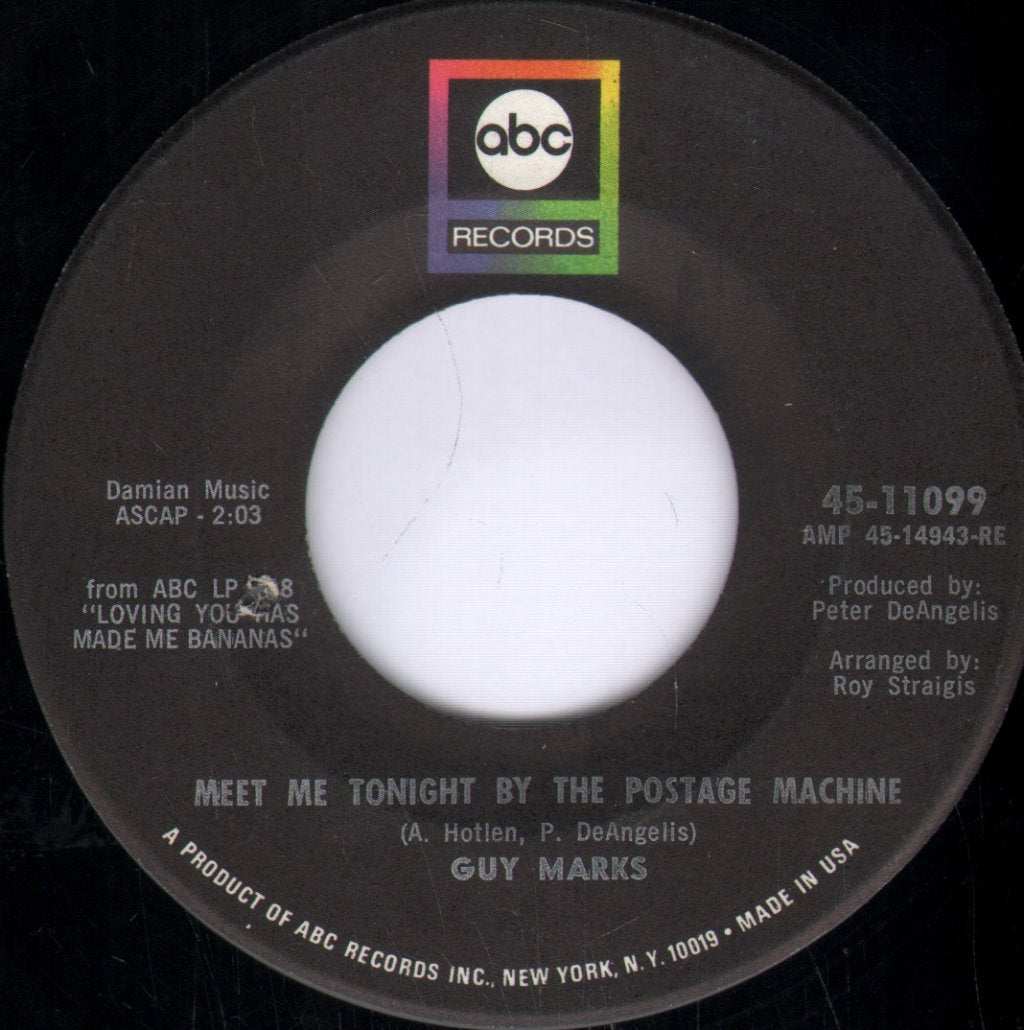 Guy Marks - This Is Forever - 7 Inch
