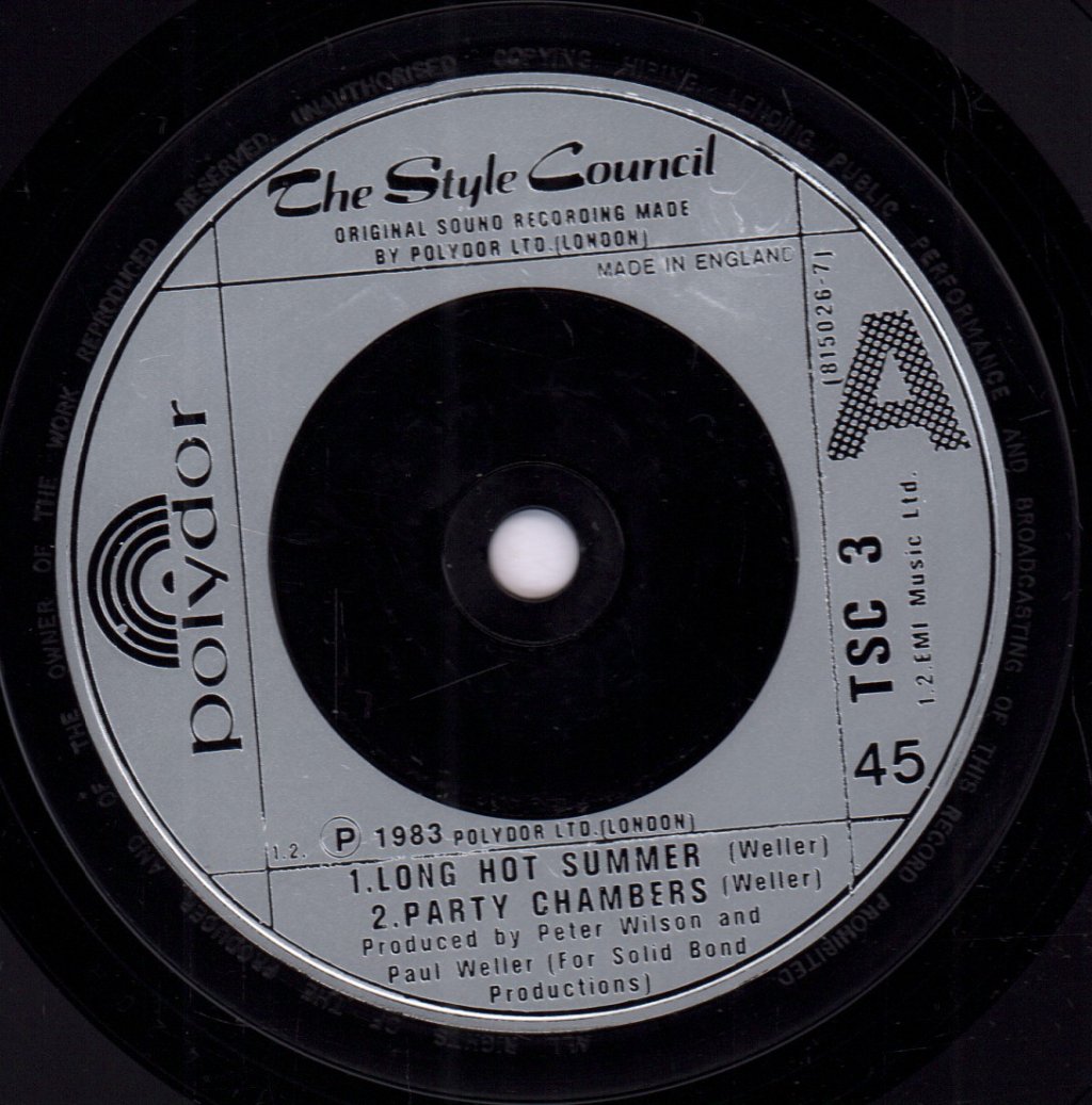 Style Council - A Paris - 7 Inch