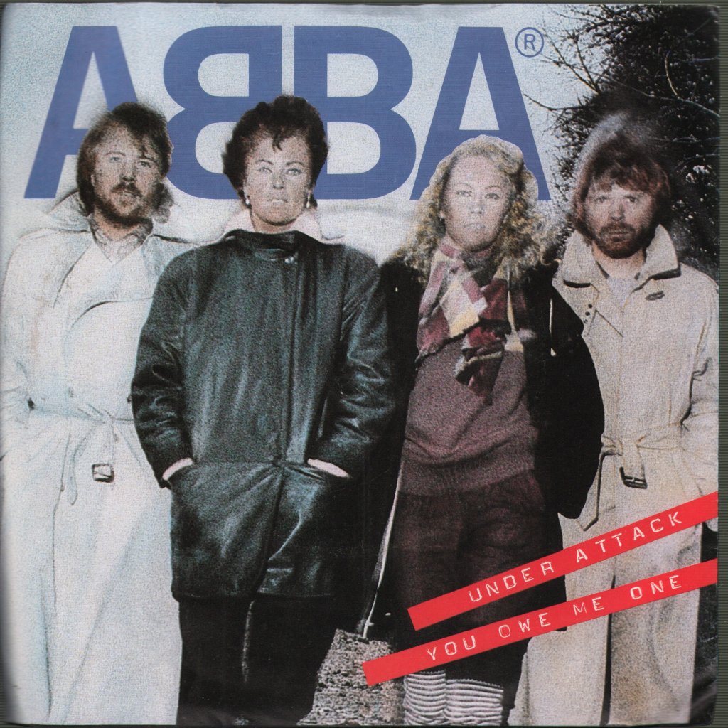 ABBA - Under Attack - 7 Inch