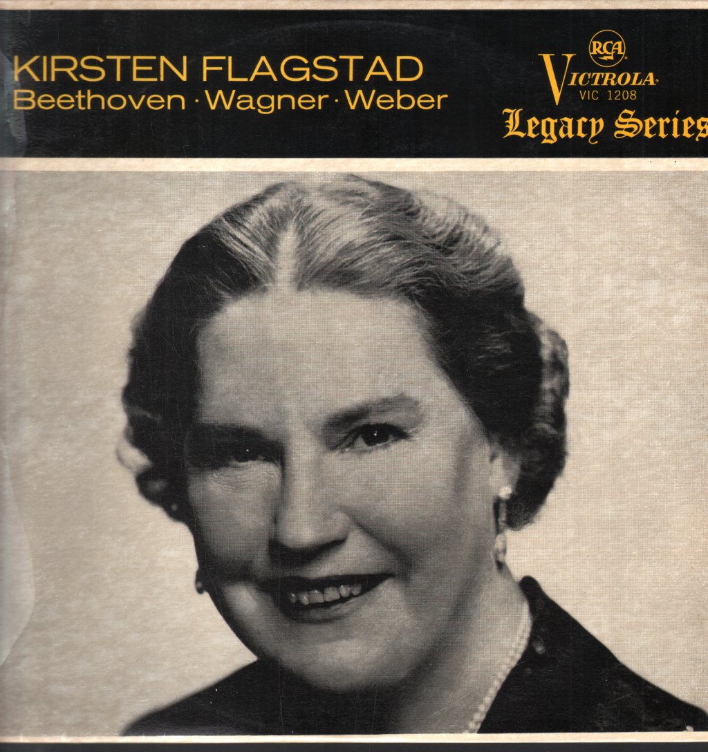 Kirsten Flagstad - Beethoven Wagner Weber - Lp