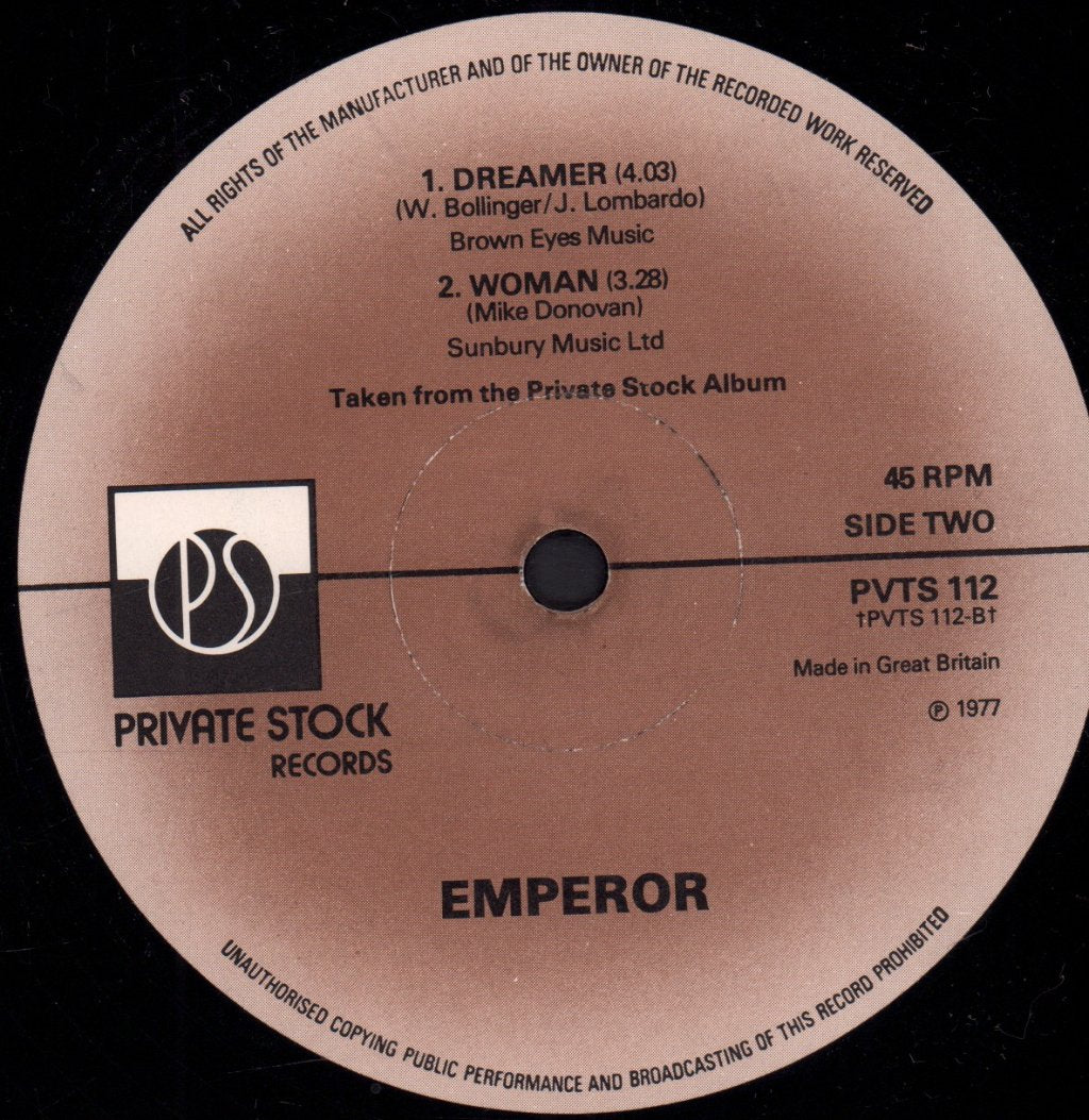 Emperor (70'S Rock Group) - I'm Alive - 12 Inch