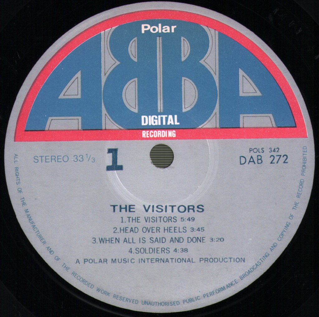 ABBA - Visitors - Lp