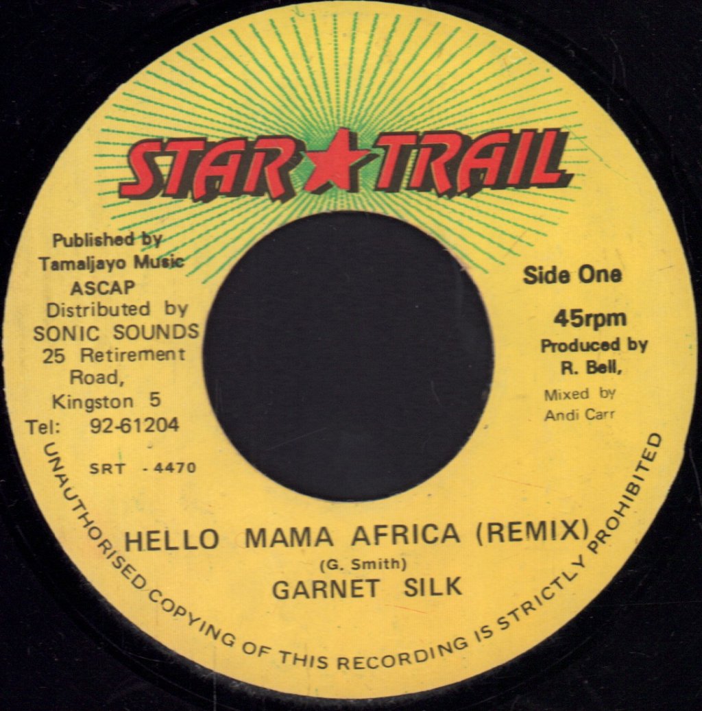 Garnett Silk - Hello Africa - 7 Inch