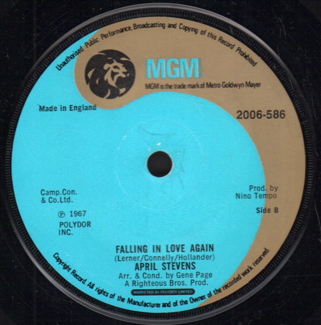 April Stevens - Wanting You - 7 Inch