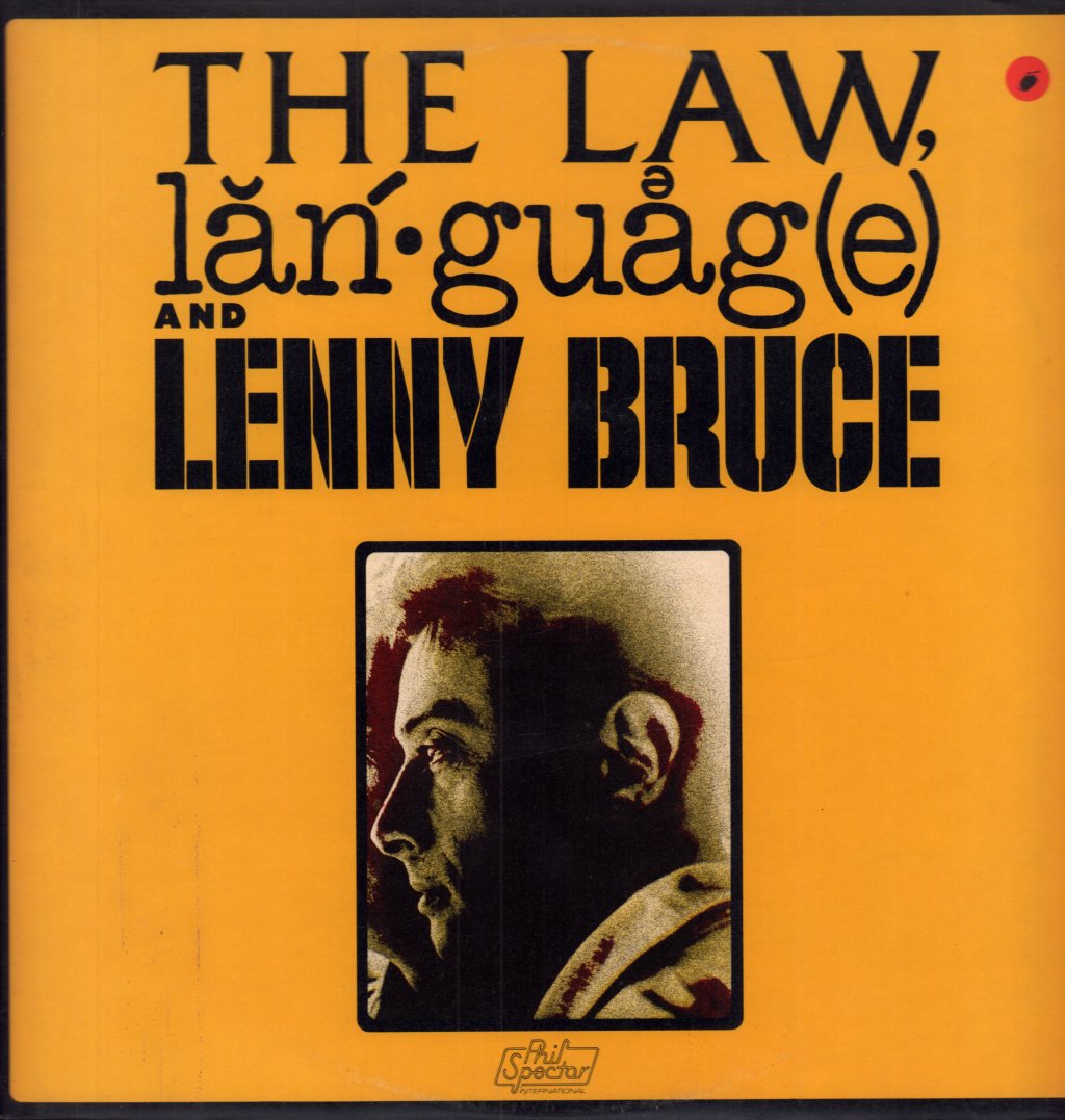 Lenny Bruce - Law Language And Lenny Bruce - Lp