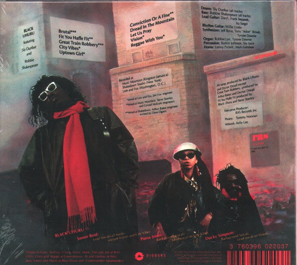 Black Uhuru - Brutal - Cd
