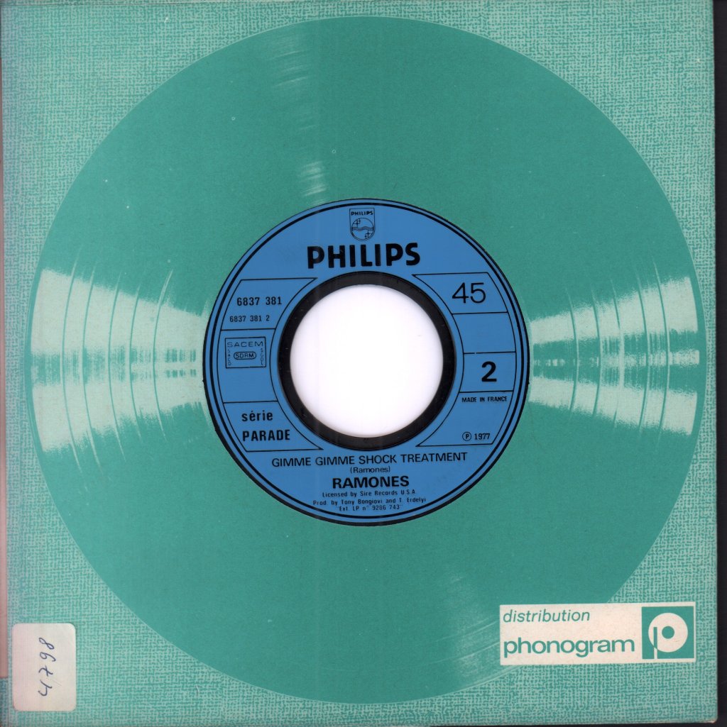 Ramones - You're Gonna Kill That Girl - 7 Inch
