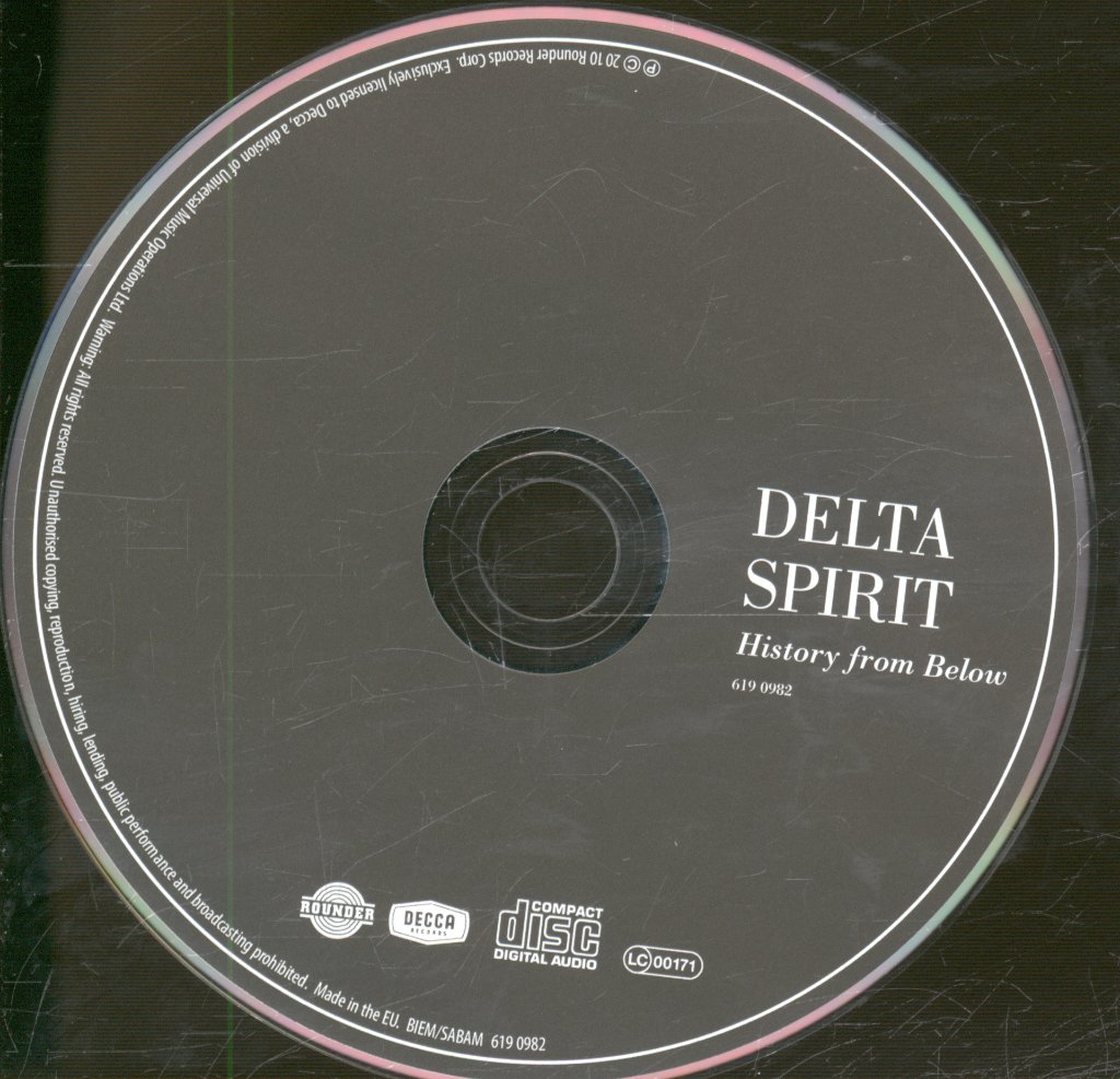 Delta Spirit - History From Below - Cd