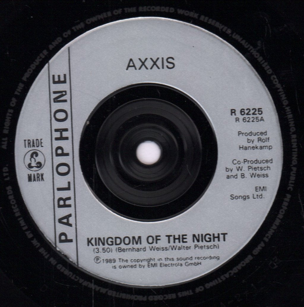 Axxis - Kingdom Of The Night - 7 Inch