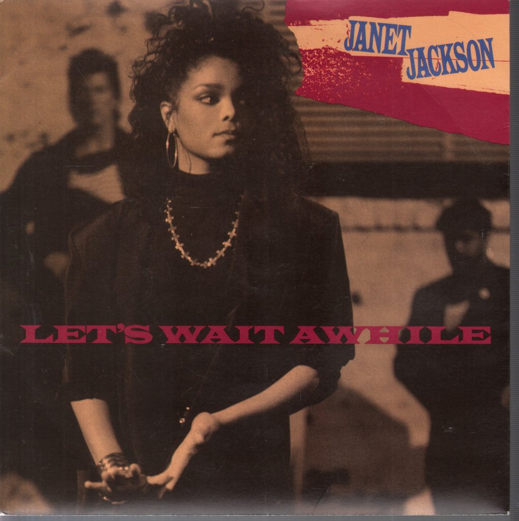 Janet Jackson - Let's Wait Awhile - 7 Inch