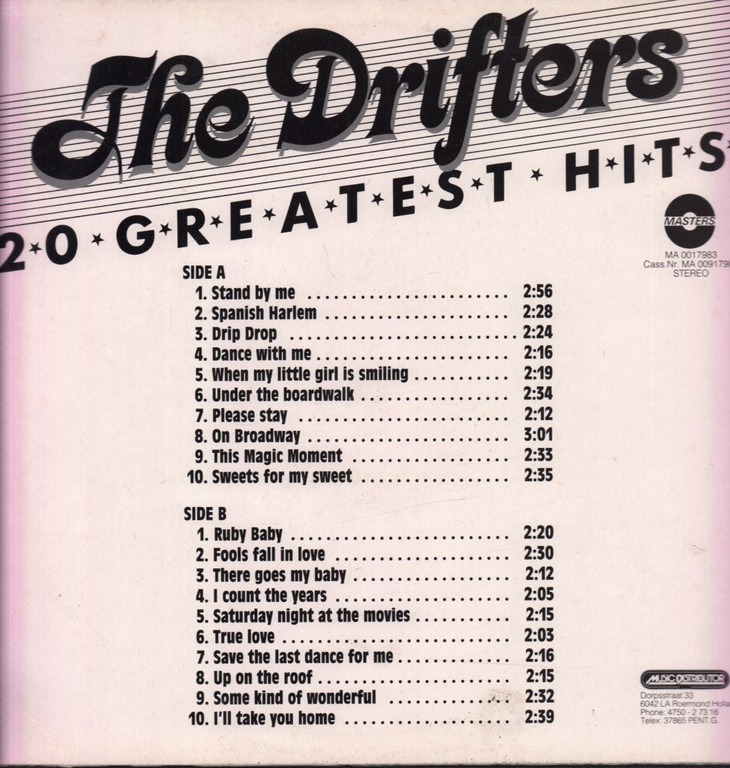 Drifters - 20 Greatest Hits - Lp