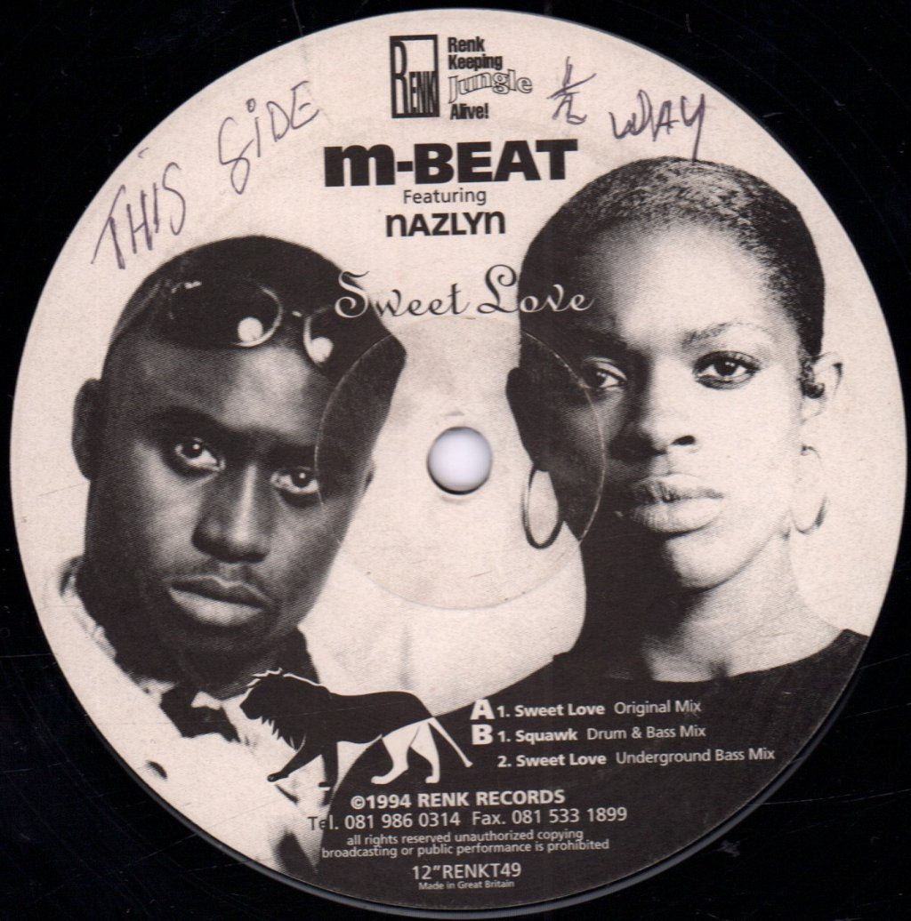 m-beat featuring nazlyn - Sweet Love - 12 Inch