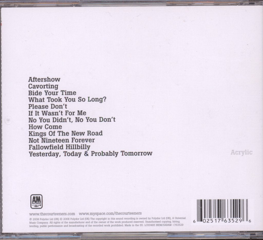Courteeners - St. Jude - Cd