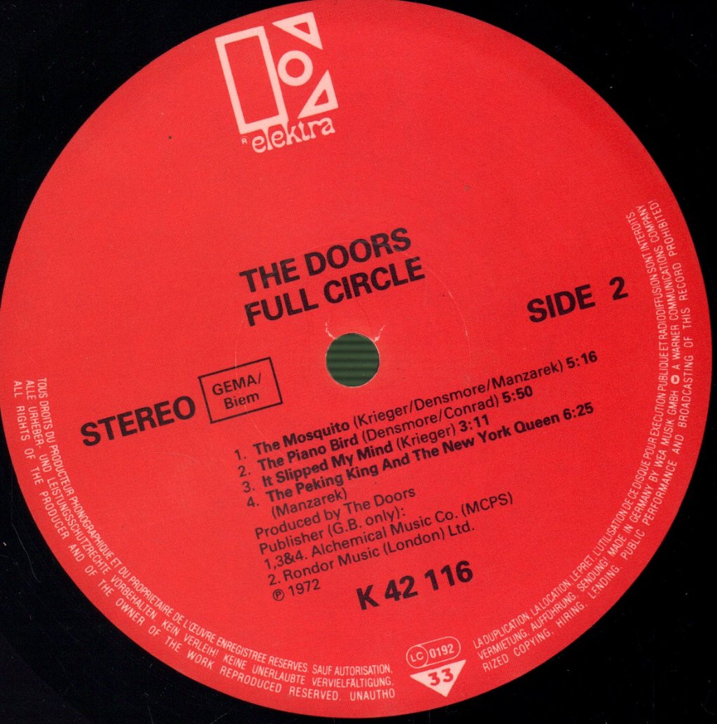 Doors - Full Circle - Lp