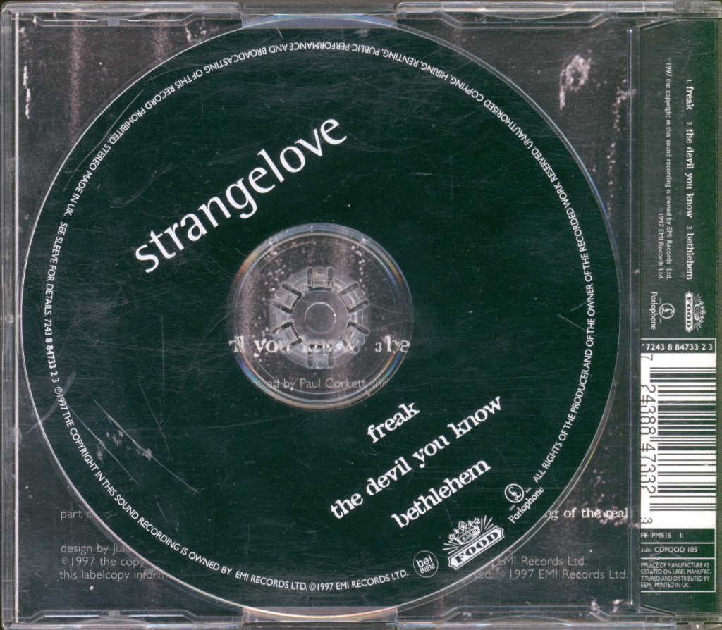 Strangelove - Freak - Cd